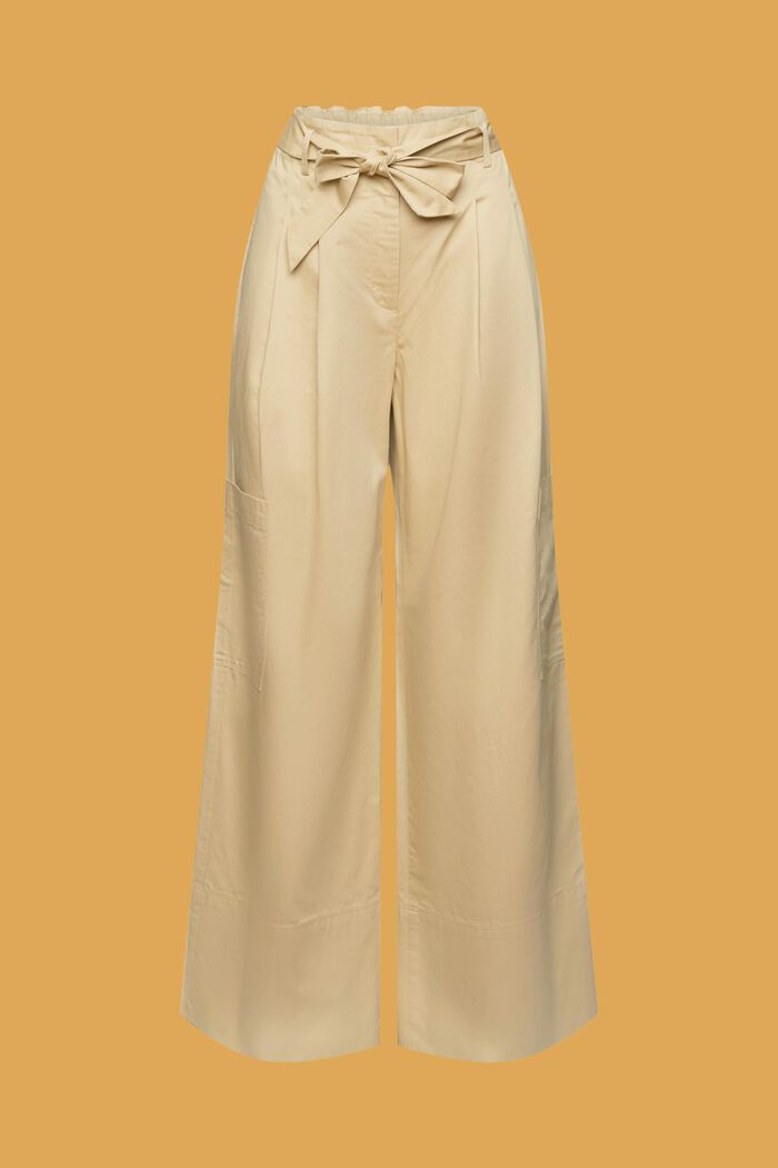 Pantalones cargo de pernera amplia, SAND, detail image number 7