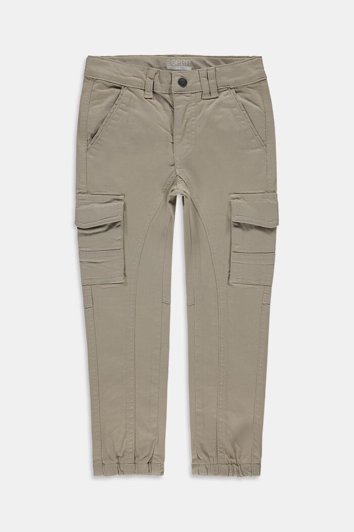 Pantalón cargo con cintura ajustable, TOFFEE, detail image number 0
