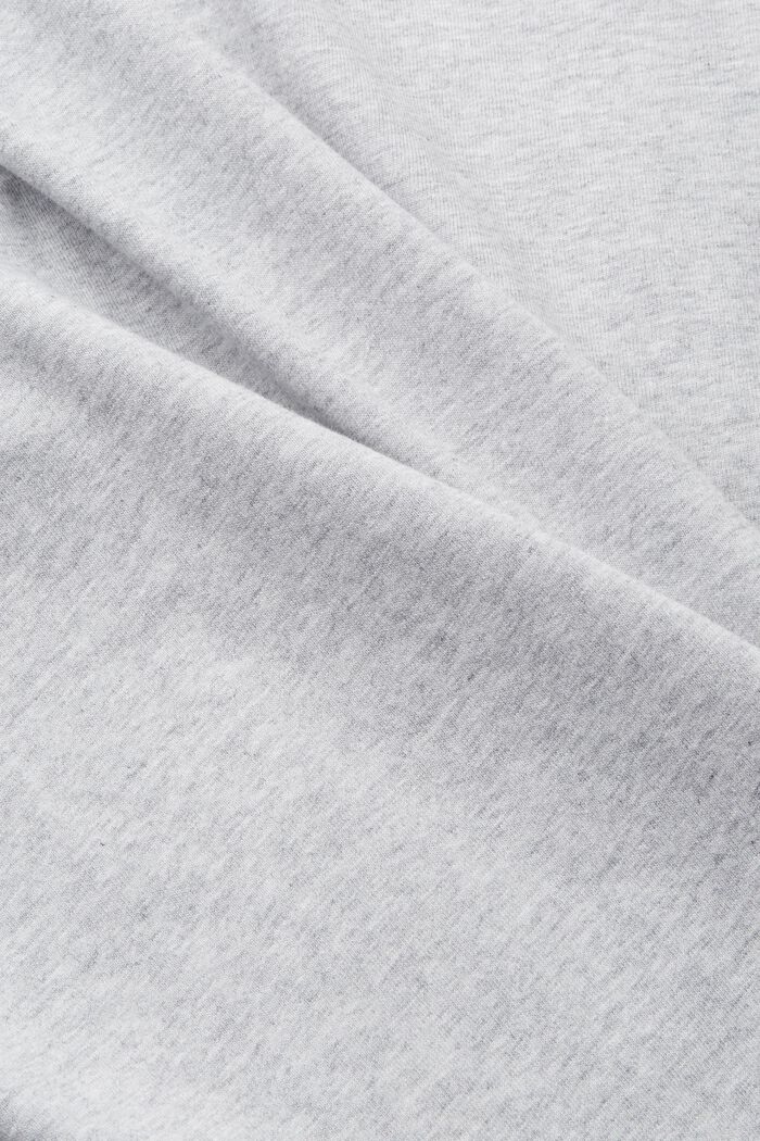 Camiseta de algodón con estampado de delfín, LIGHT GREY, detail image number 5