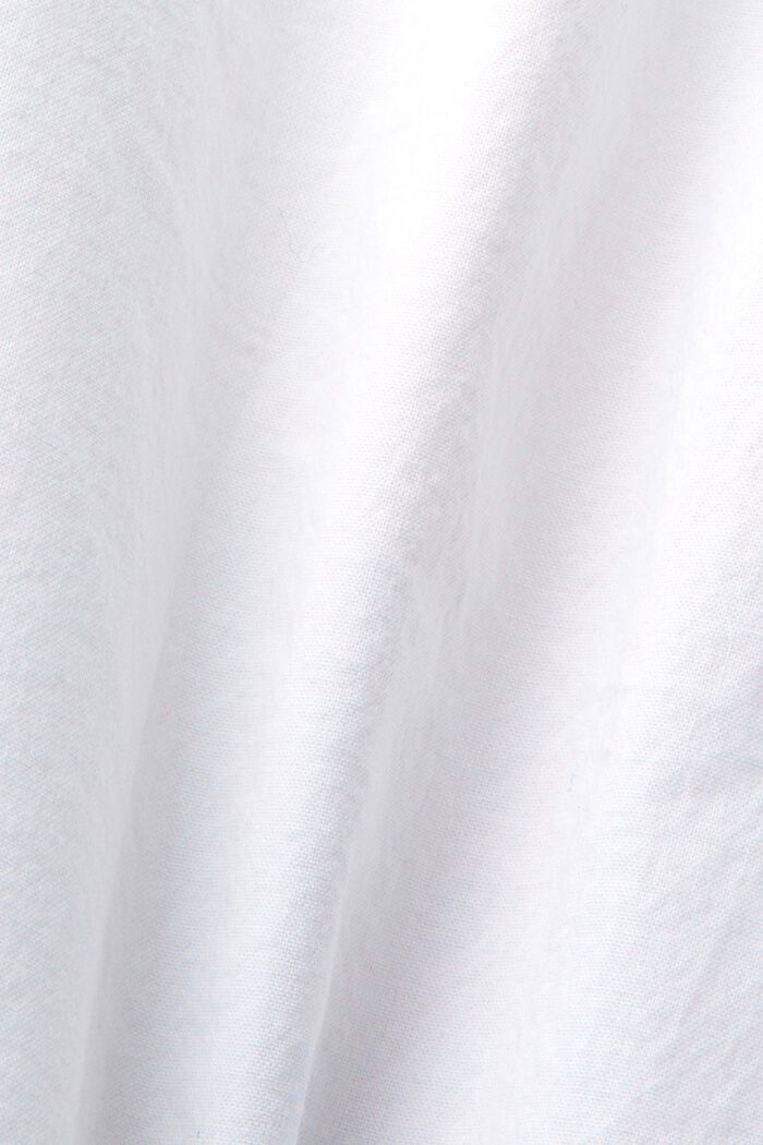 Blusa bordada, 100 % algodón, WHITE, detail image number 4