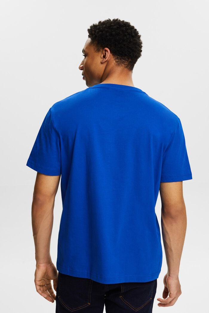 Camiseta de cuello redondo y manga corta, BRIGHT BLUE, detail image number 2