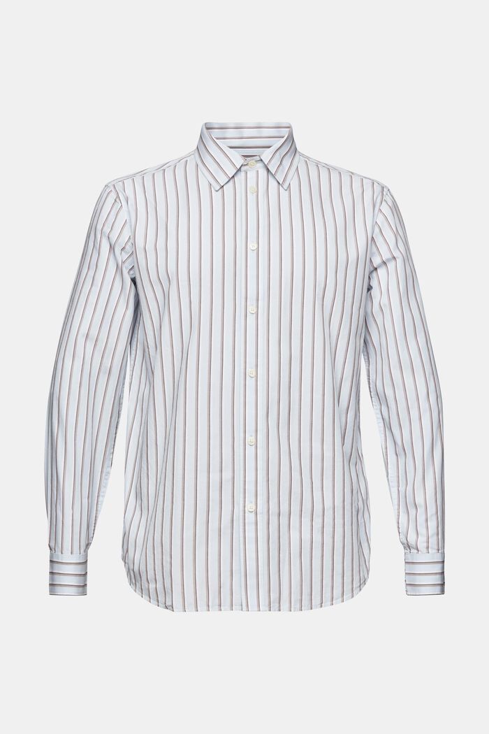 Camiseta de algodón a rayas, LIGHT BLUE, detail image number 6
