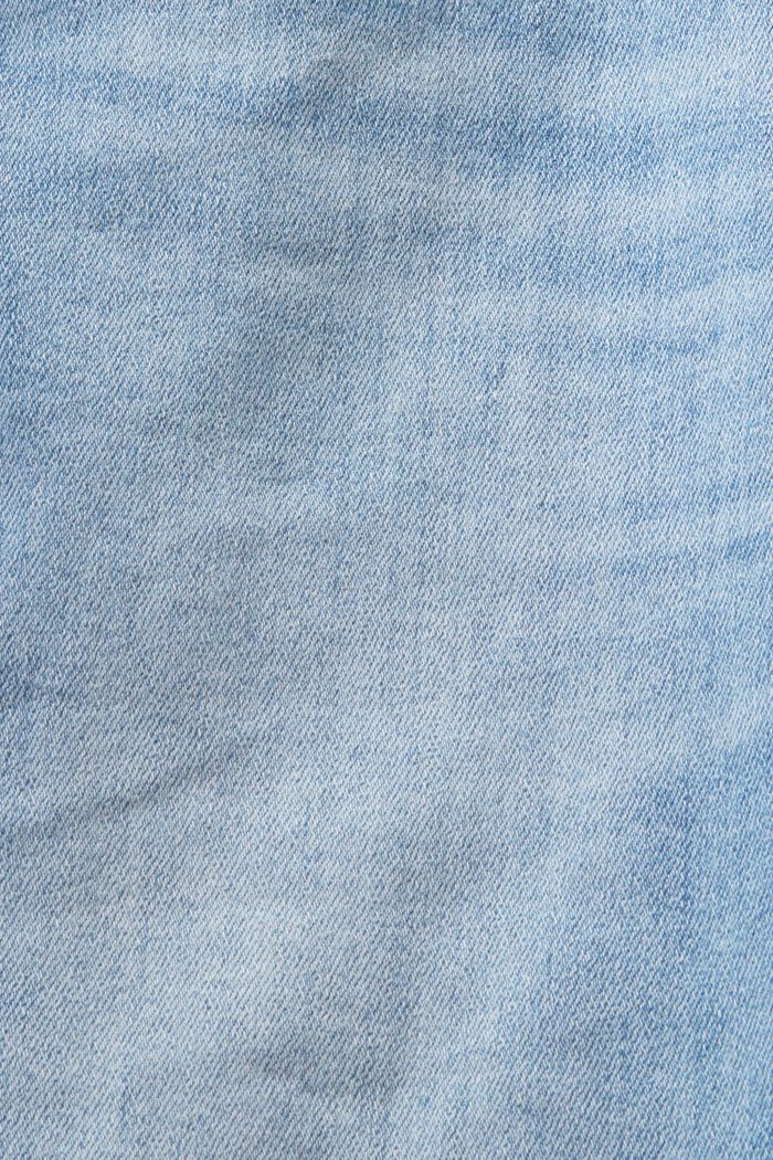 Jeans mid-rise skinny, BLUE LIGHT WASHED, detail image number 5