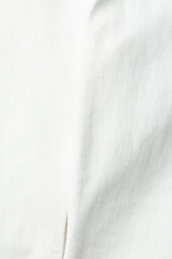 Pantalón de algodón elástico, OFF WHITE, detail image number 4