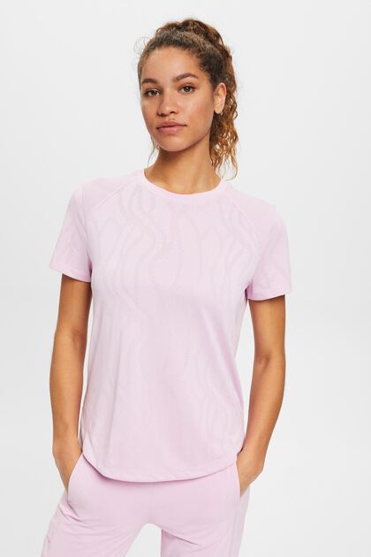 Camiseta transpirable, LILAC, overview