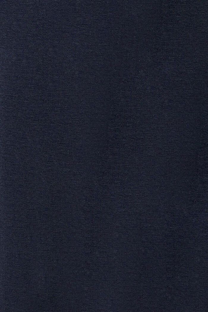 Pantalón de felpa compacta con faja premamá, NIGHT SKY BLUE, detail image number 2