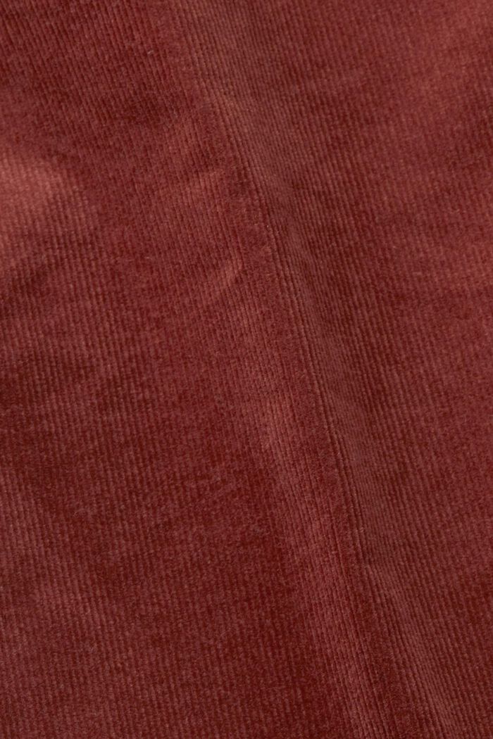 Minifalda de pana, RUST BROWN, detail image number 5
