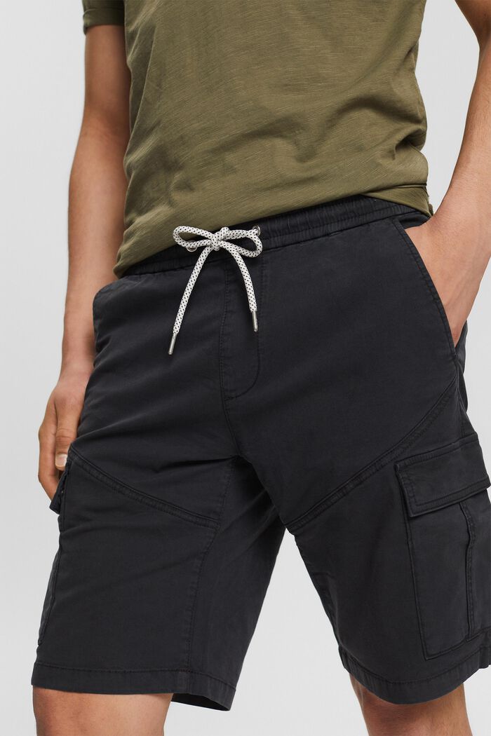 Pantalones cortos estilo cargo, BLACK, detail image number 2