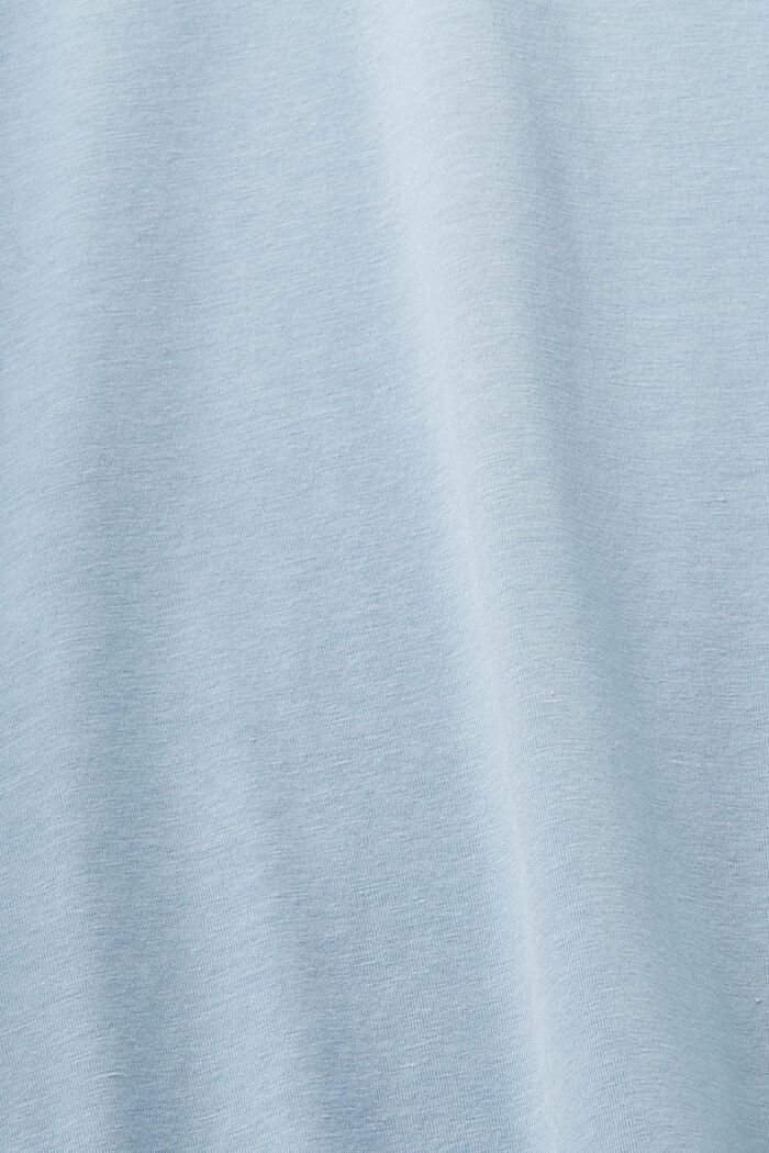 Camiseta de manga larga con agujeros para el pulgar, PASTEL BLUE, detail image number 7