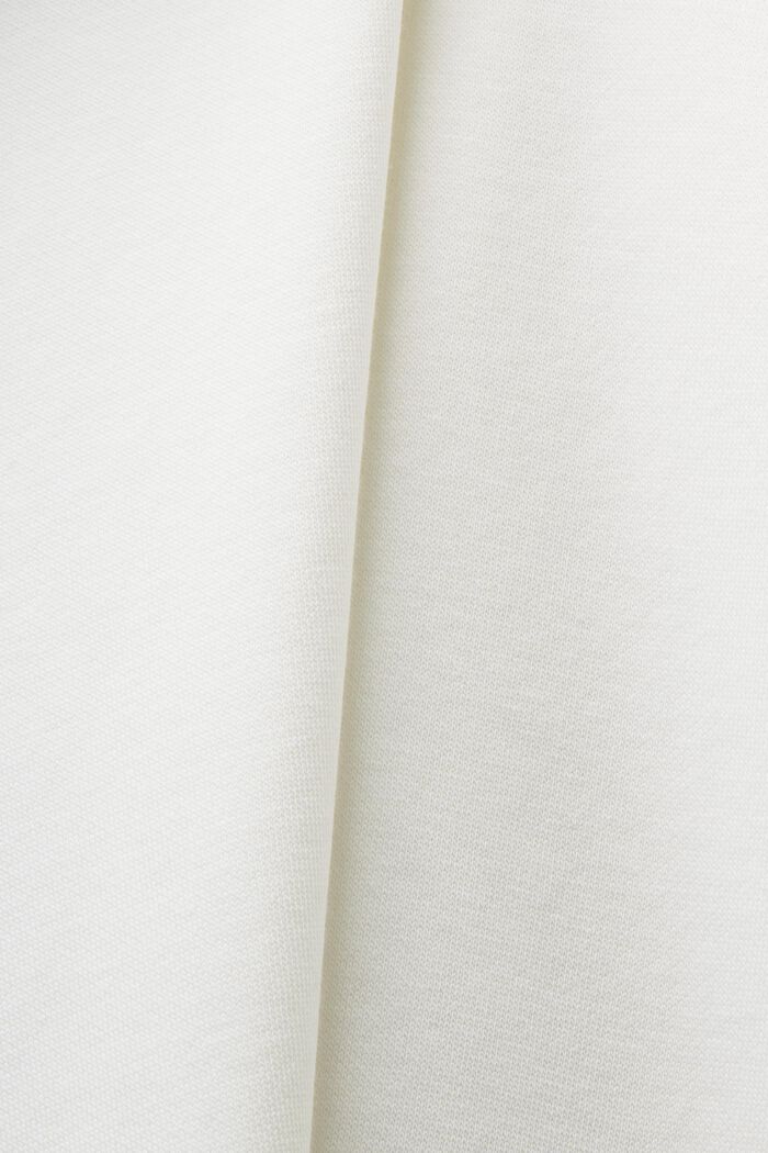 Sudadera estilo jersey confeccionada en una mezcla de algodón, OFF WHITE, detail image number 5