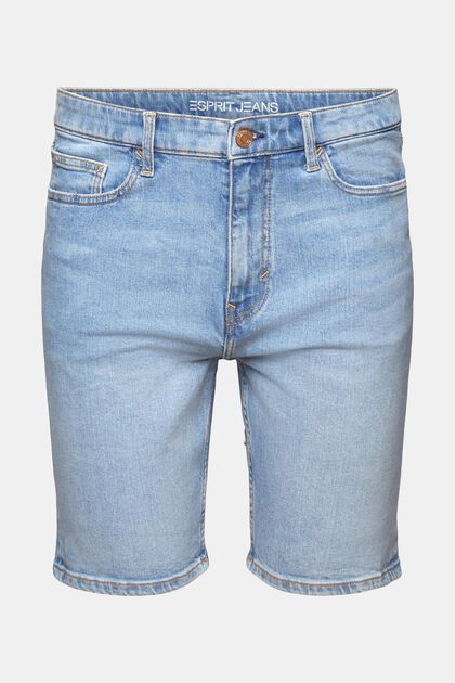 Jeans cortos mid rise straight