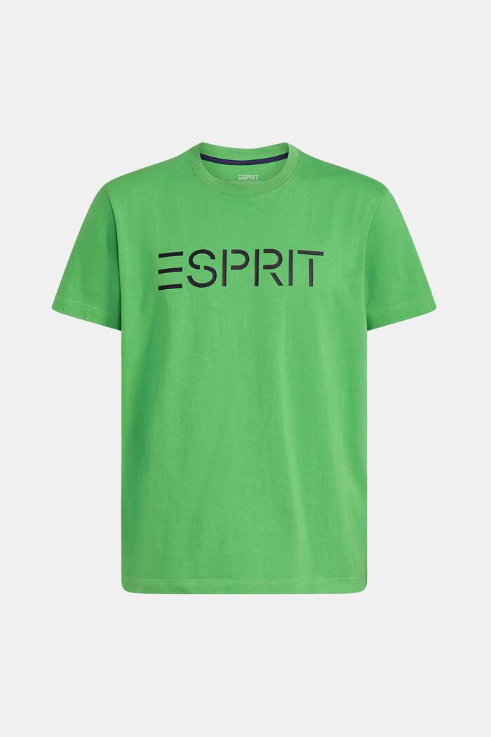 Camiseta unisex en jersey de algodón con logotipo, GREEN, detail image number 6