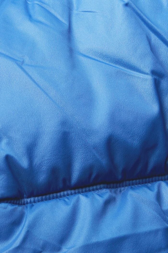 Cazadora acolchada con capucha separable, BLUE, detail image number 1