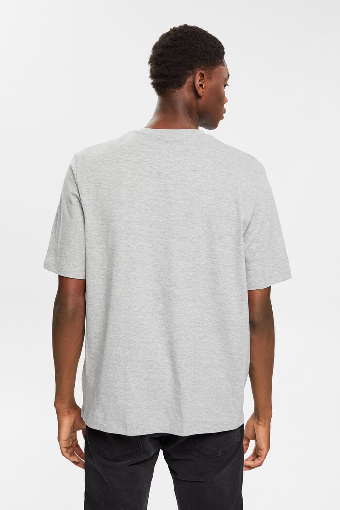 Camiseta de jersey jaspeado, LENZING™ ECOVERO™, MEDIUM GREY, detail image number 3