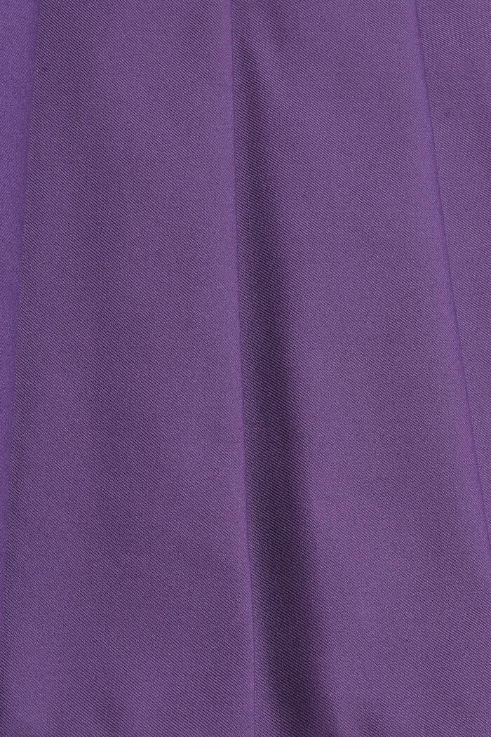 Minifalda con pliegues, DARK PURPLE, detail image number 4
