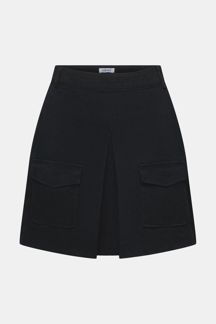 Minifalda con pliegues, BLACK, detail image number 5