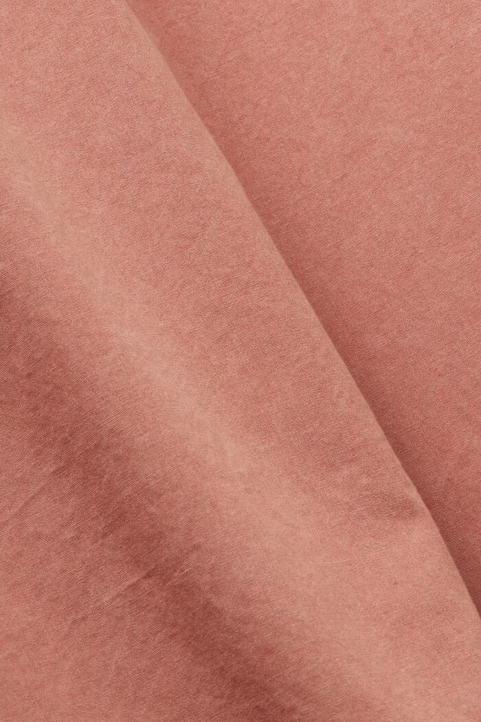 Falda sin cierre estilo cargo, 100 % algodón, TERRACOTTA, detail image number 5