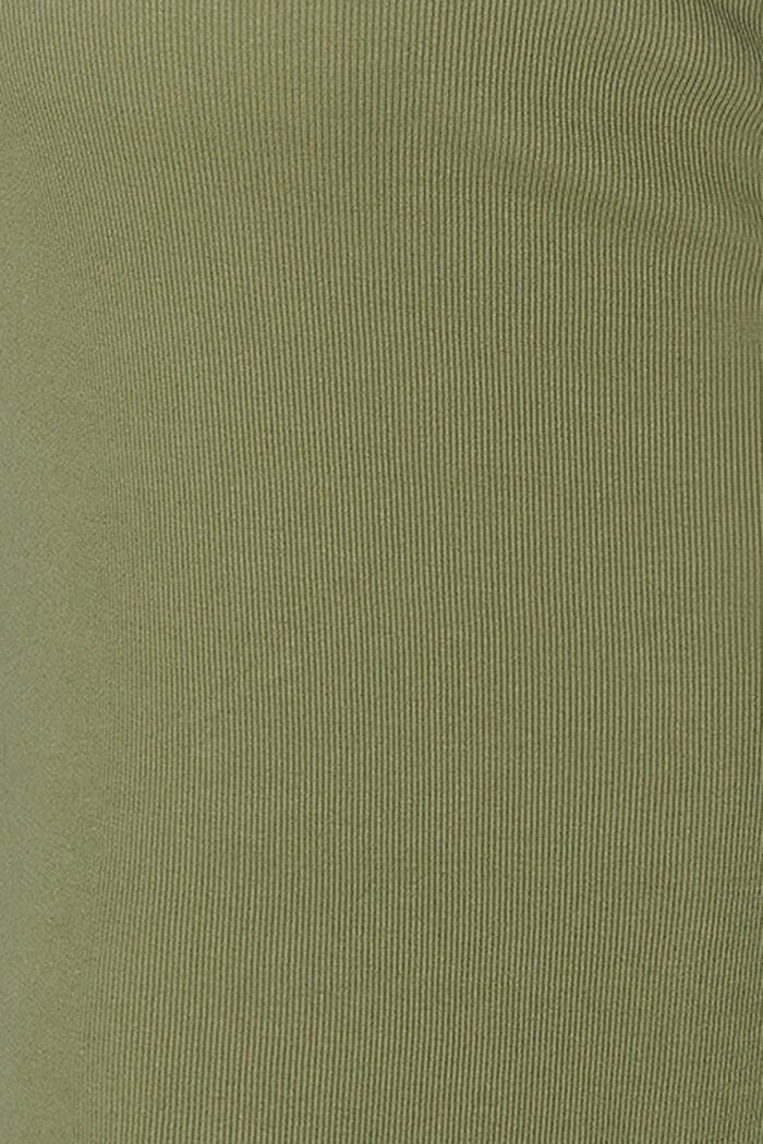 MATERNITY conjunto de 2 piezas con top y falda, OLIVE GREEN, detail image number 3