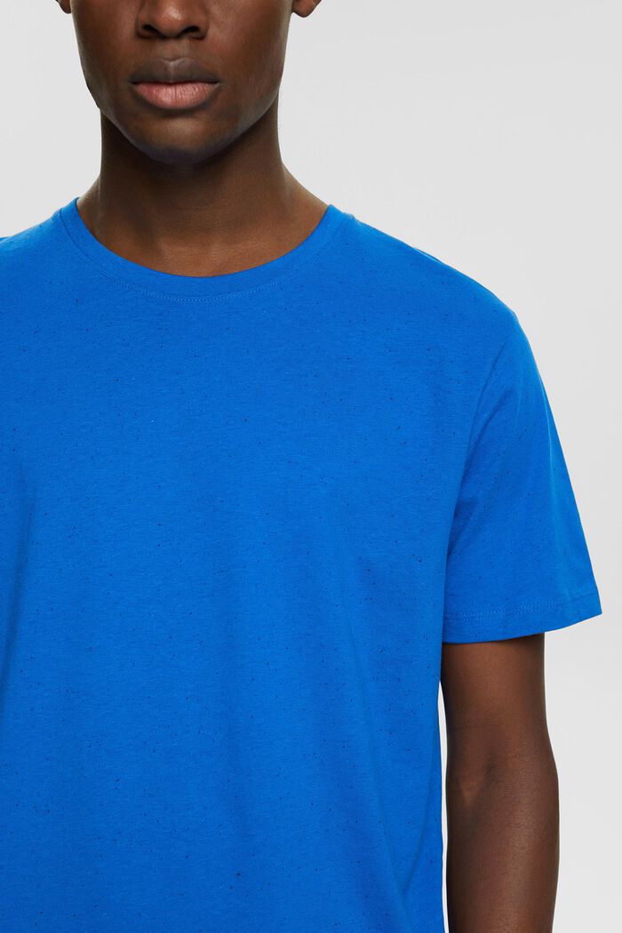 Camiseta de tejido jersey jaspeado, BLUE, detail image number 2