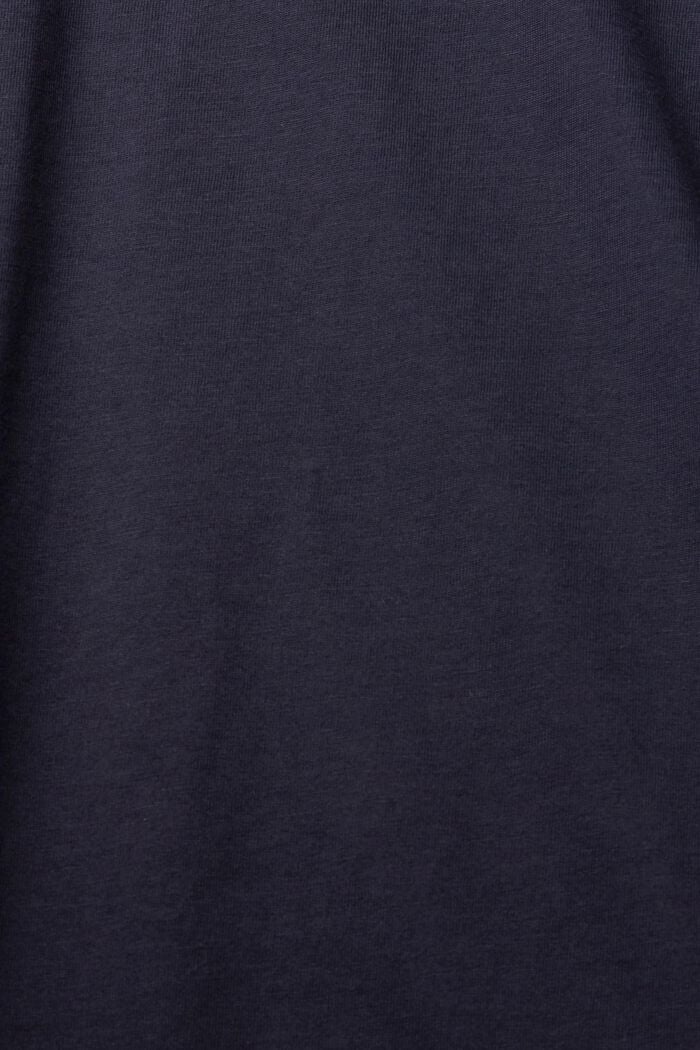 Camiseta de tejido jersey, 100% algodón, NAVY, detail image number 6