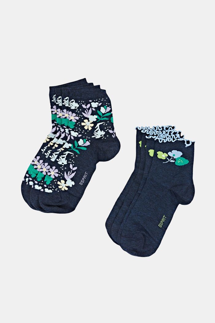 Pack de 4 calcetines estampados en una caja de regalo, SORTIMENT, detail image number 0