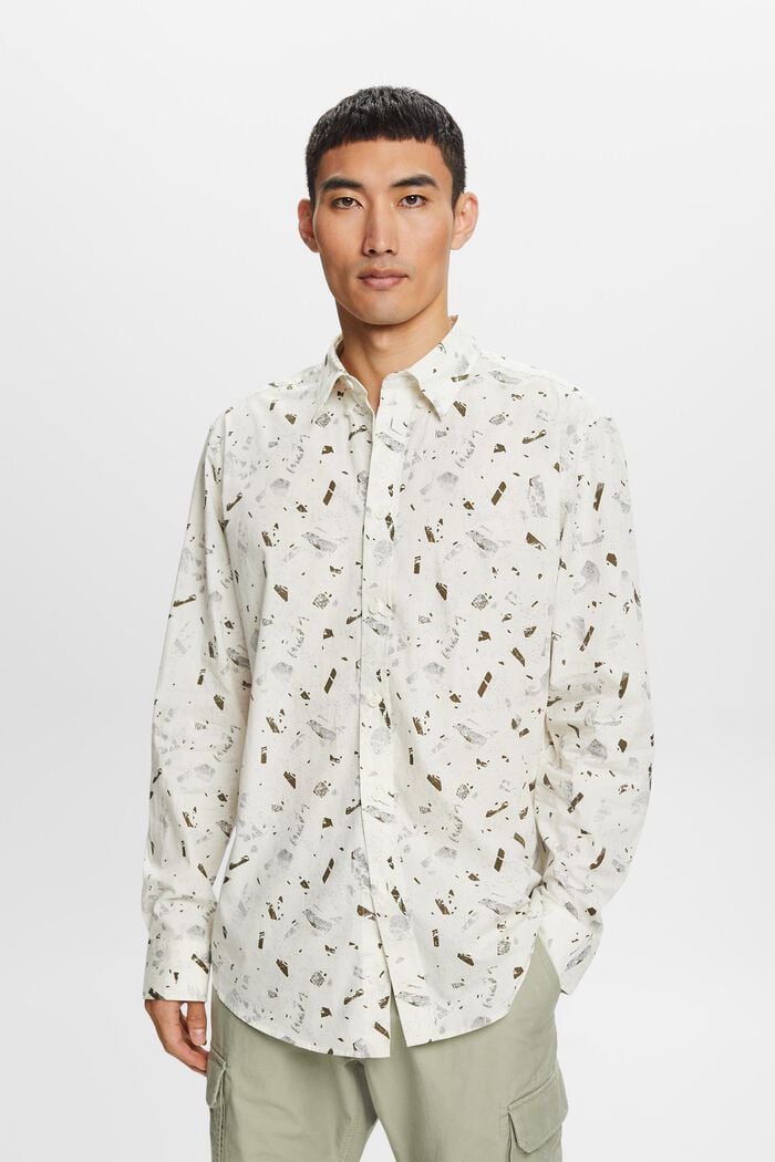 Camisa estampada de algodón, ICE, detail image number 2