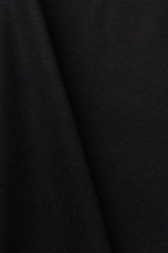 Blusa con manga larga de murciélago, BLACK, detail image number 4