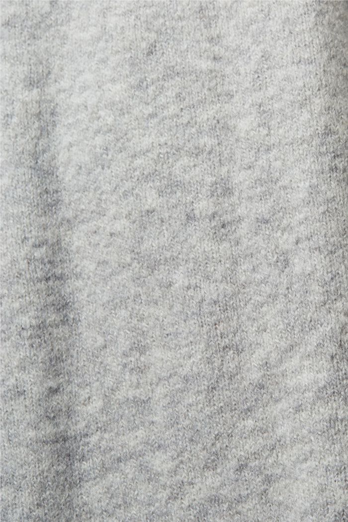 Jersey de cuello alto, LIGHT GREY, detail image number 5