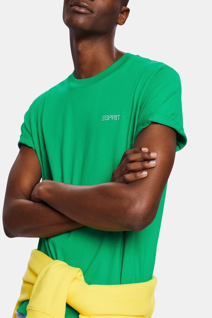 Camiseta unisex con logotipo, GREEN, detail image number 3