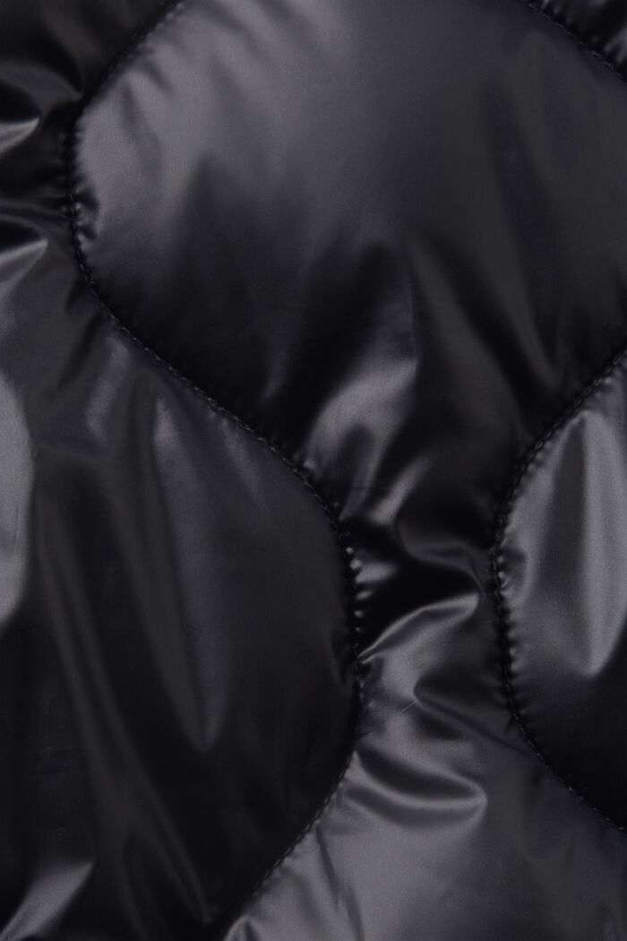 Chaqueta acolchada con capucha, BLACK, detail image number 5