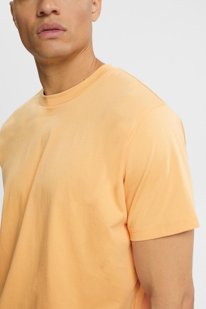 Camiseta de tejido jersey, 100% algodón, PEACH, detail image number 0