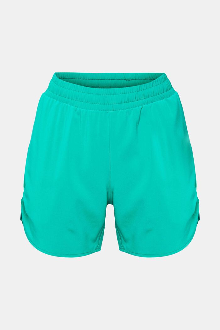 Pantalones cortos con cordón, GREEN, detail image number 6