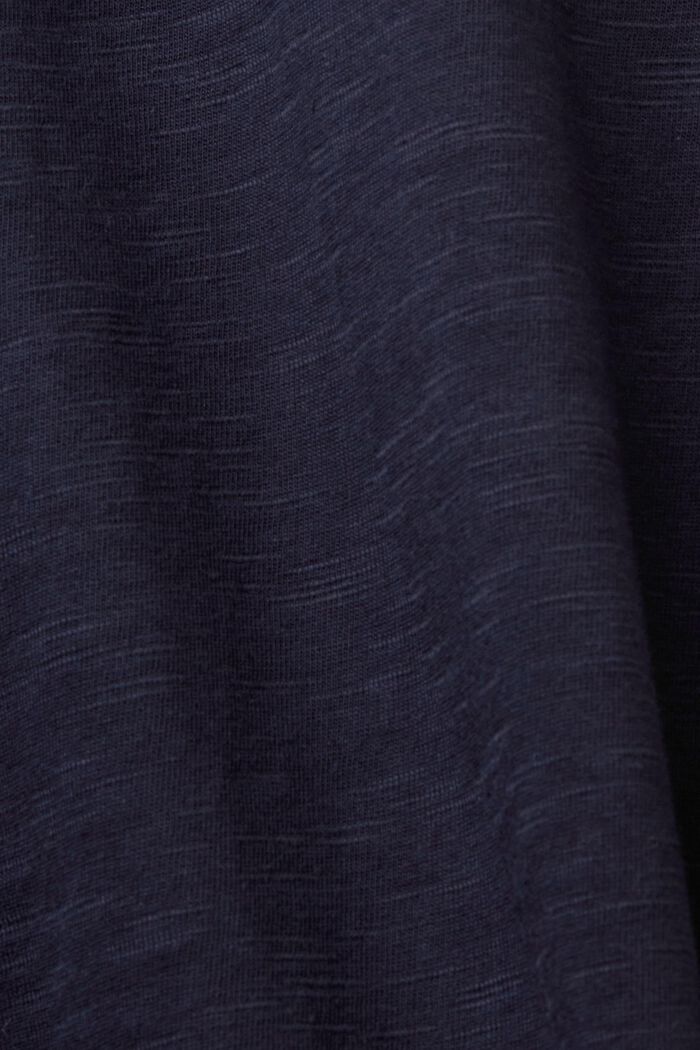 Camiseta de manga larga de jersey, 100% algodón, NAVY, detail image number 5