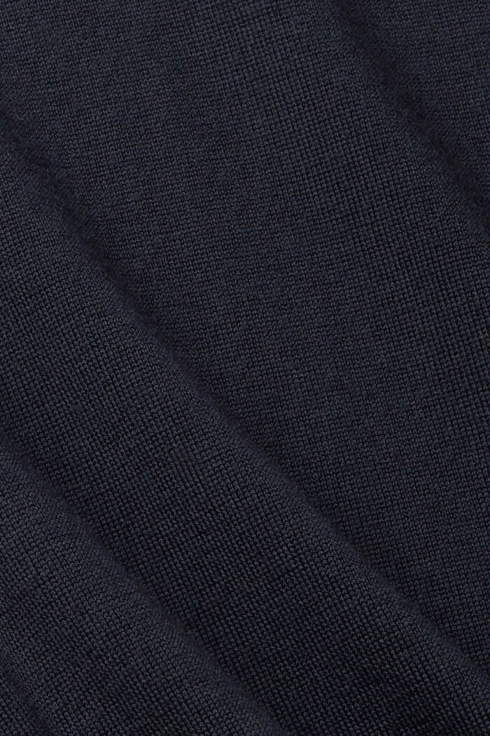 Jersey de lana de punto, NAVY, detail image number 4
