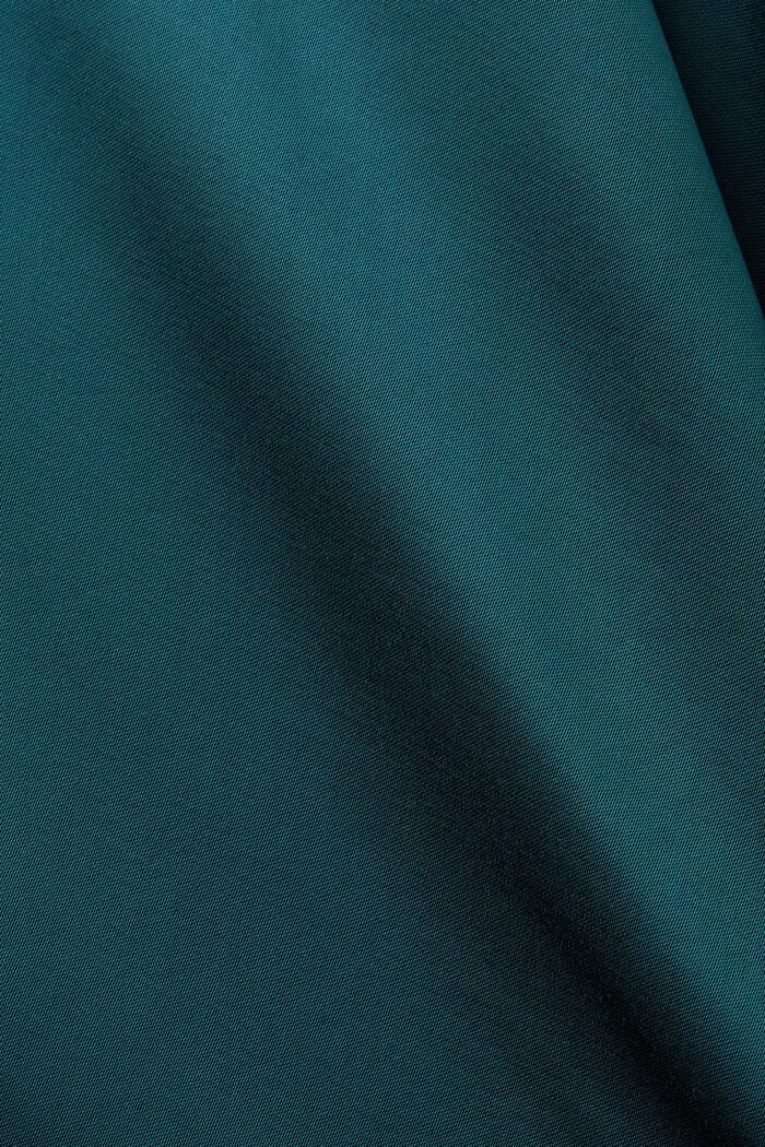 Falda midi de satén, EMERALD GREEN, detail image number 4