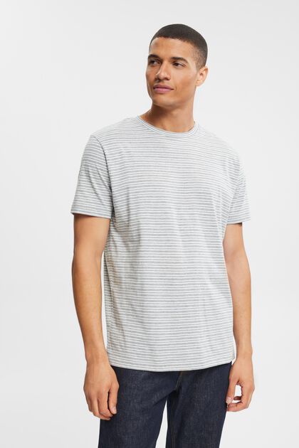 Camiseta de tejido jersey, 100% algodón, MEDIUM GREY, overview