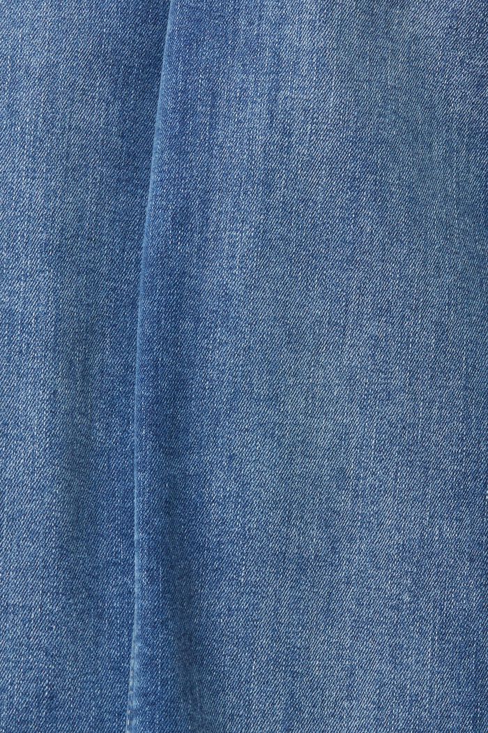 Vaqueros elásticos de largo tobillero, BLUE MEDIUM WASHED, detail image number 6
