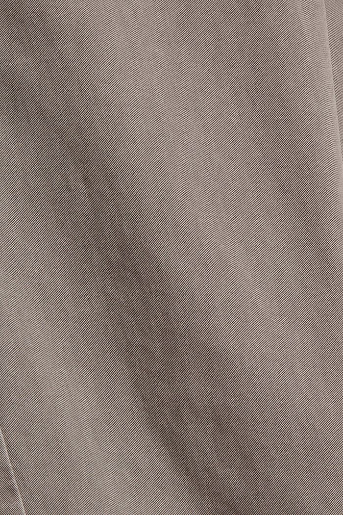Pantalón elástico con algodón ecológico, GUNMETAL, detail image number 4