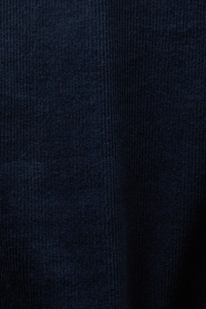 Pantalón de pana de corte recto, PETROL BLUE, detail image number 6