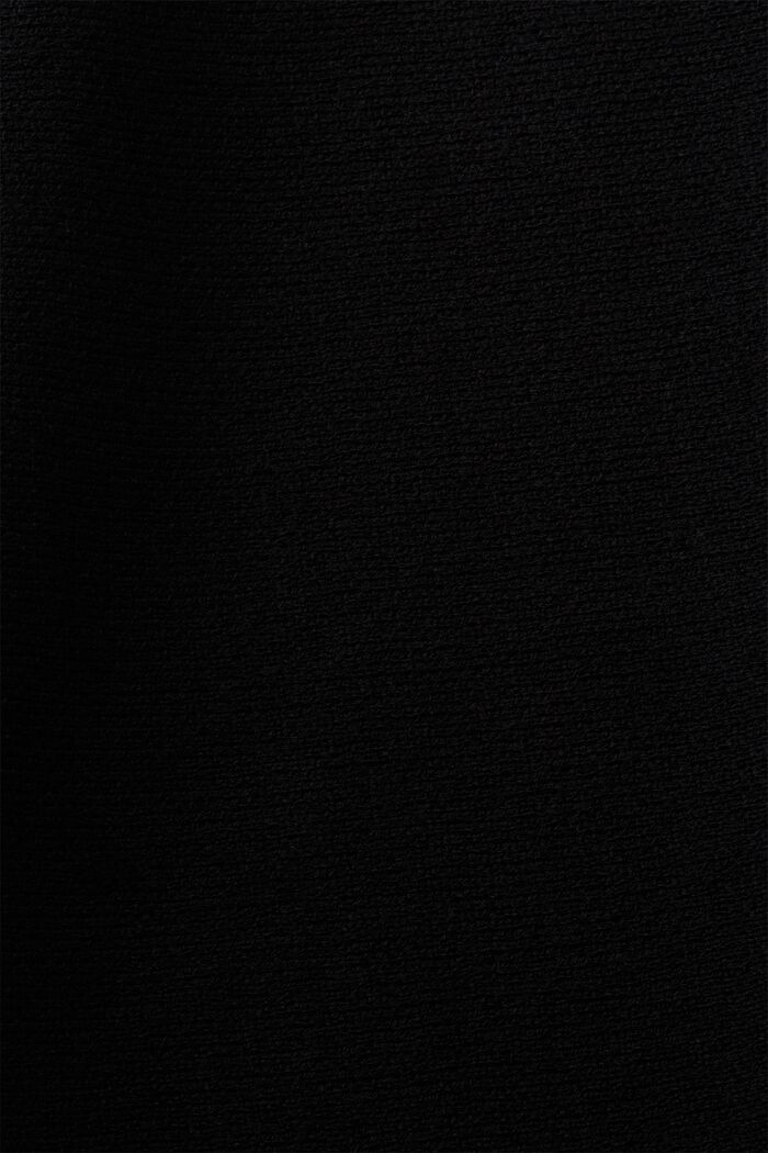 Reciclado: Cárdigan con mangas murciélago, BLACK, detail image number 3
