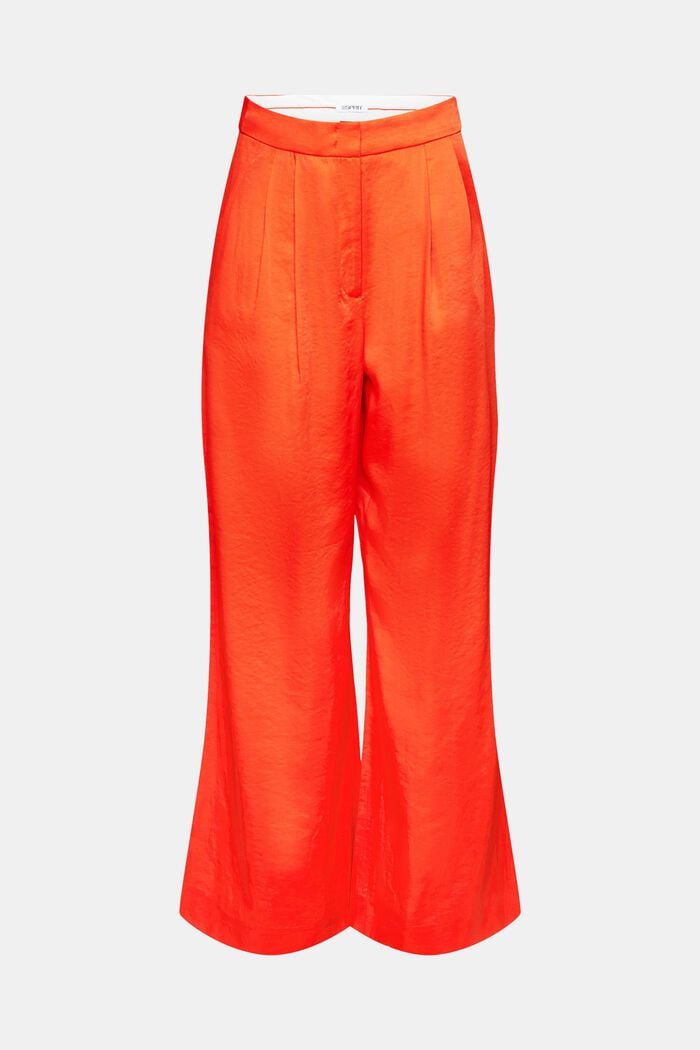 Pantalones de pernera ancha, BRIGHT ORANGE, detail image number 7