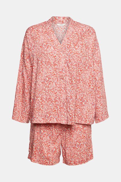 Pijama con diseño de puntos LENZING™ ECOVERO™