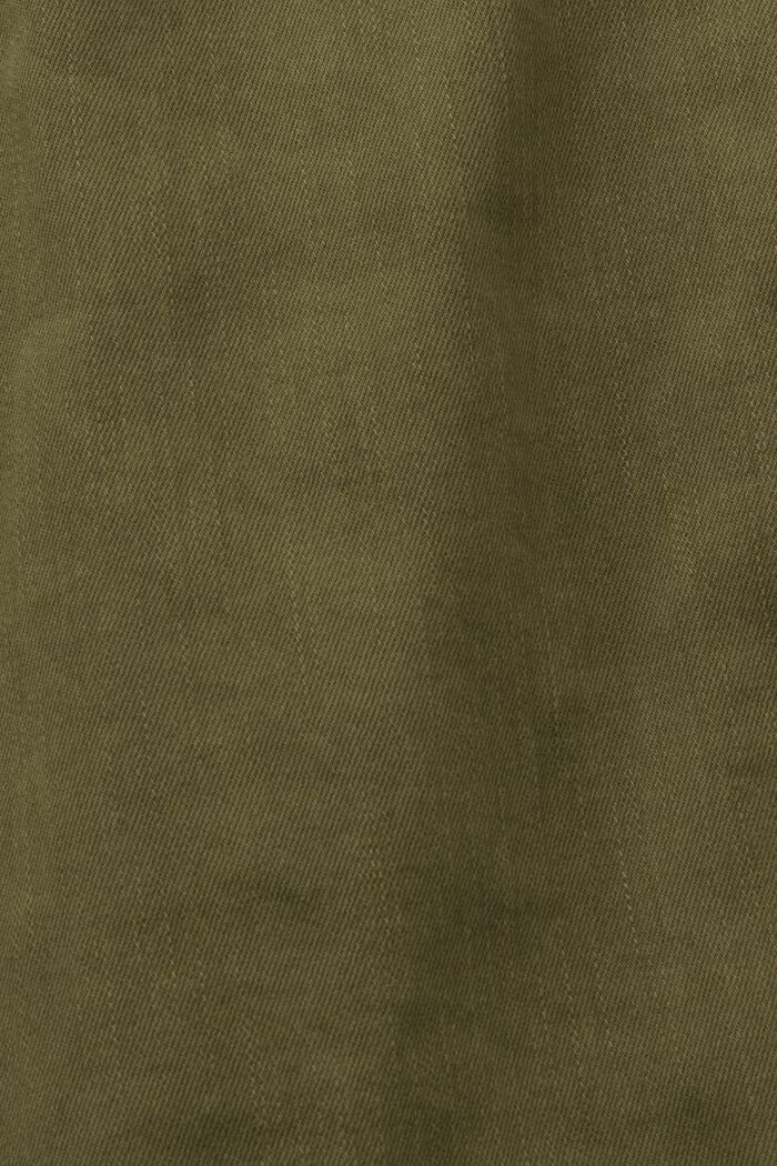 Pantalón elástico con algodón ecológico, KHAKI GREEN, detail image number 6