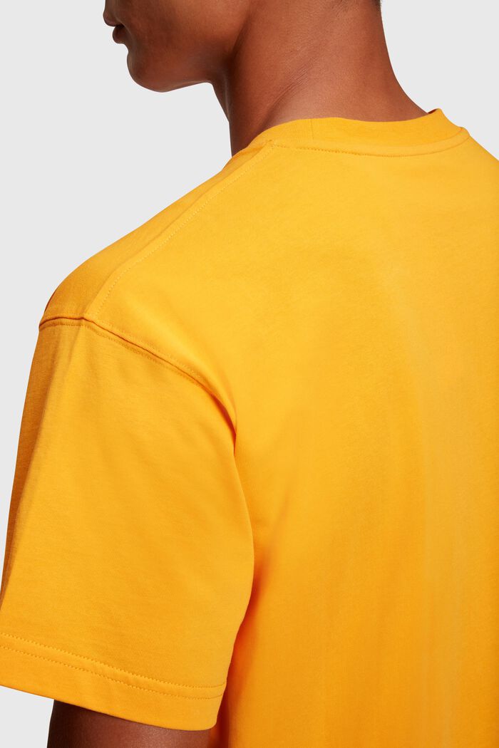 Camiseta estampada con cuello redondo, Graphic Reunion, YELLOW, detail image number 2