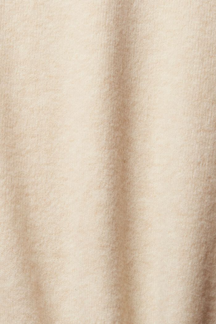 Jersey sin mangas en mezcla de lana, SAND, detail image number 5