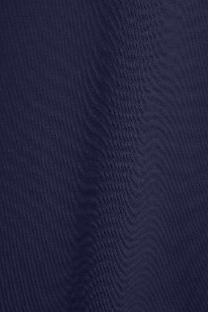 Sudadera unisex de felpa de algodón con logotipo, NAVY, detail image number 5