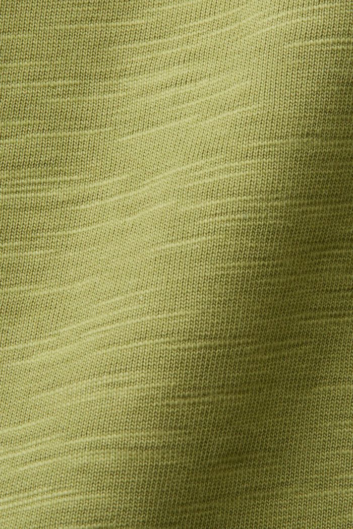 Pantalón cullotte de tejido jersey, 100% algodón, PISTACHIO GREEN, detail image number 5