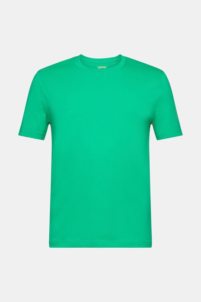 Camiseta de punto de algodón ecológico, GREEN, detail image number 6