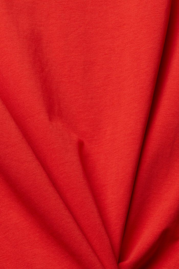 Camiseta con mangas de tres cuartos, ORANGE RED, detail image number 1