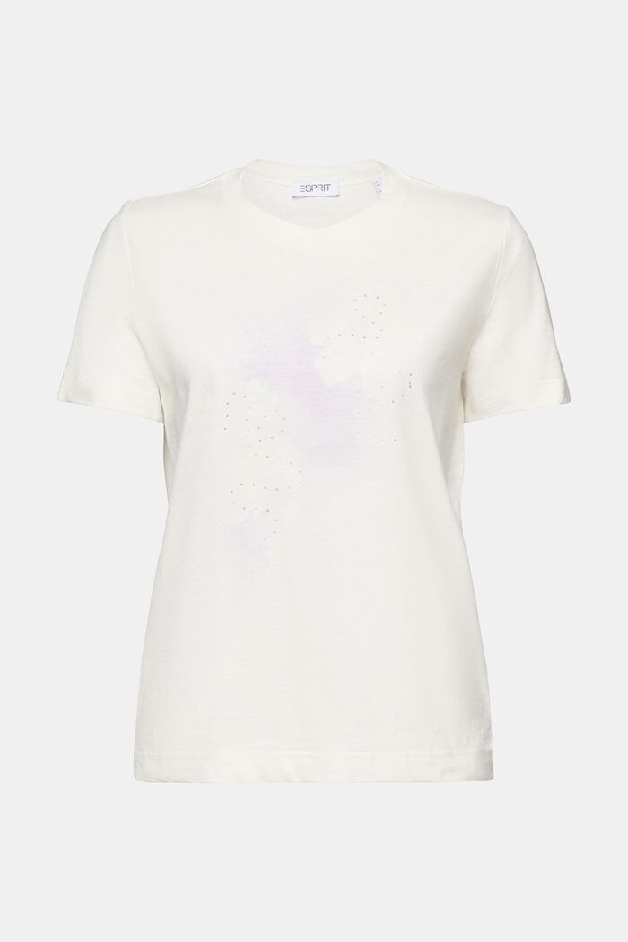Camiseta flameada con estampado, ICE, detail image number 6